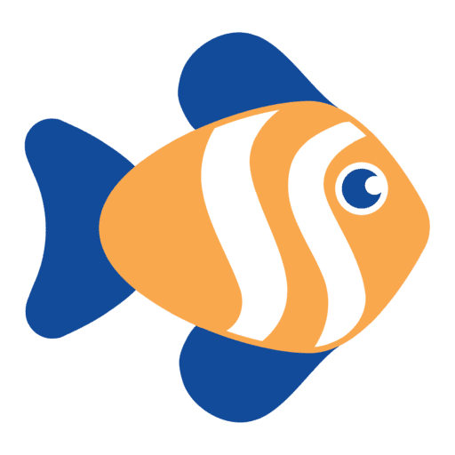 Swim Steps Swim School Fish Mascot